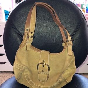 Tan Coach Bag